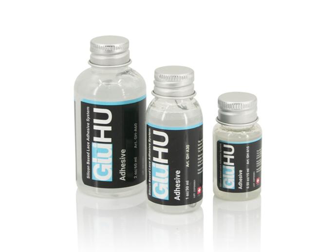 GluHU Adhesive 60ml, 30ml, 15ml, for wigs and facial hair in theater and film industry