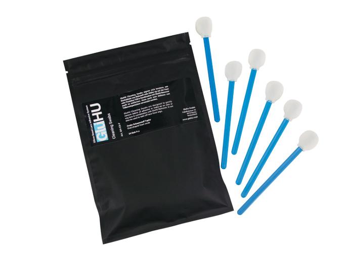 Dabbers The GluHU Dabber is designed to gently remove the front lace from the skin. And it works also perfectly to remove debris of adhesive or make-up on skin or lace in combination with GluHU Remover.